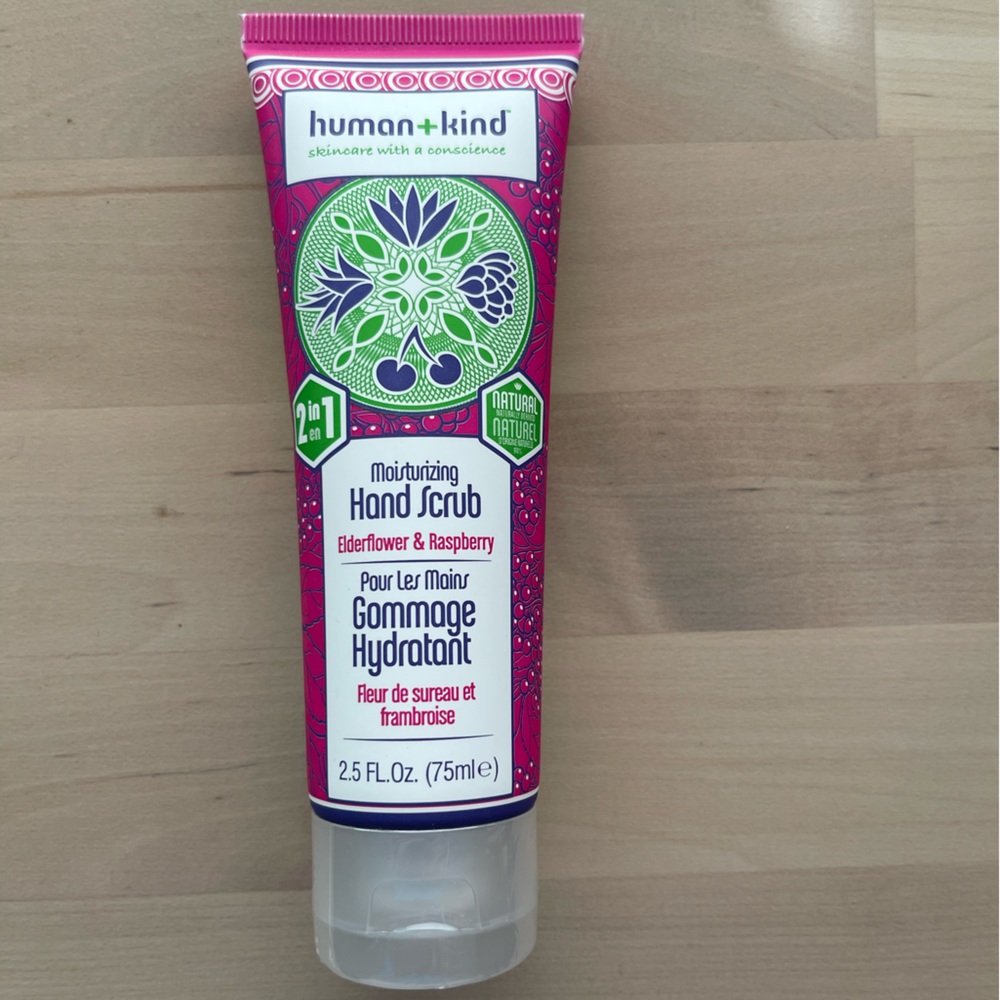 New Human+Kind Moisturizing Hand Scrub 2.5 fl oz Fab Fit Fun